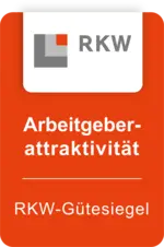 © RKW / Sonstige/Kommerziell Logo des RKW-Gütesiegels Arbeitgeberattraktivität
